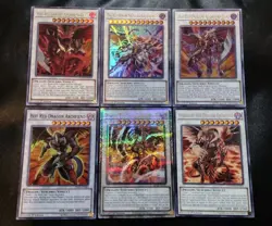 Yugioh Red Dragon Archfiend Card Set Of 6! Tyrant, Bane, Calamity, Abyss, Etc. - Image 1