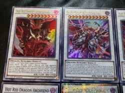 Yugioh Red Dragon Archfiend Card Set Of 6! Tyrant, Bane, Calamity, Abyss, Etc. - Image 2