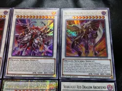 Yugioh Red Dragon Archfiend Card Set Of 6! Tyrant, Bane, Calamity, Abyss, Etc. - Image 3