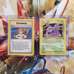 Misty 18/132 + Muk 13/62 - Pokemon Cards - Lot #598 - Image 1