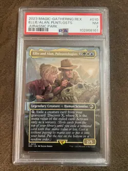 [1x] Ellie and Alan, Paleontologists - Borderless Near Mint, English The Lost Ca - Image 1
