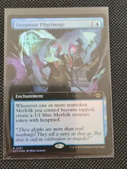 Deeproot Pilgrimage - #361 - Extended Art Foil Rare - The Lost Caverns of Ixalan - Image 1