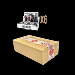 MAGIC THE GATHERING FINAL FANTASY PLAY BOOSTER 6-BOX CASE - Image 1