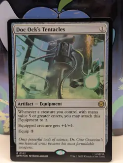 FOIL Magic The Gathering MTG Marvel's Spider-Man | Doc Ock's Tentacles 277 - NM - Image 1