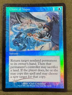 MTG- Chain of Vapor x1 - Onslaught FOIL - Image 1