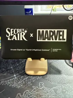 Secret Lair x Marvel's Earth's Mightiest Emblem - Arcane Signet SEALED IN HAND - Image 1