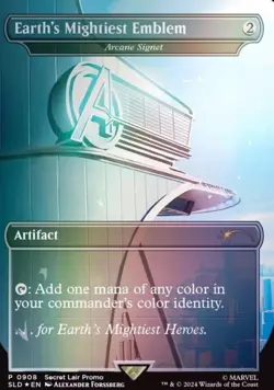 Secret Lair x Marvel's Earth's Mightiest Emblem - Arcane Signet SEALED IN HAND - Image 3