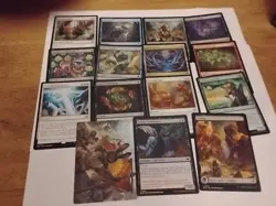Opened Bloomburrow Magic The Gathering Bundle Box with 9 Play Boosters Packs - Image 4