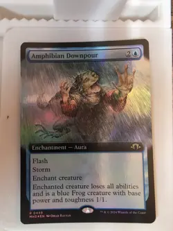 Amphibian Downpour Modern Horizons 3 Extended Art Foil MTG - Image 1