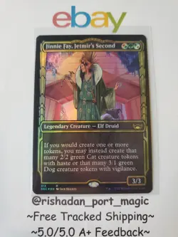 1xJinnie Fay, Jetmir's Second - Gilded Foil - NM/M Streets of New Capenna - Image 1