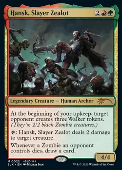 [1x] Hansk, Slayer Zealot Near Mint, English Secret Lair MTG Magic - Image 1