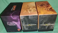 Magic the Gathering empty Bundle boxes x3 - various - Image 1