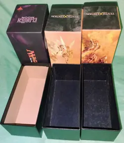 Magic the Gathering empty Bundle boxes x3 - various - Image 2