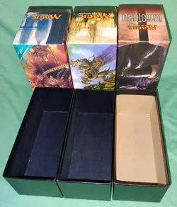 Magic the Gathering empty Bundle boxes x3 - various - Image 4