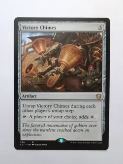 MTG Victory Chimes (C21) Commander 2021 Regular Rare 274 - Image 1