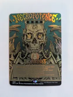 MTG Necropotence - Secret Lair 30th - Foil - ENG - NM condition - Image 1