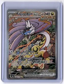 Raging Bolt ex 166/131 Special Illustration Rare Holo NM Pokemon - Image 1