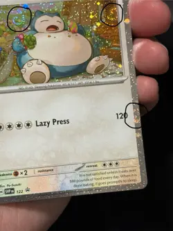 Pokemon TCG: Snorlax SVP 122 - 3 SWIRLS 🌀 Twilight Masquerade Promo Near Mint - Image 2