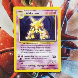 Alakazam - 1/102 - Holo Rare - Base Set - Pokemon Card - Lot #608 - Image 3