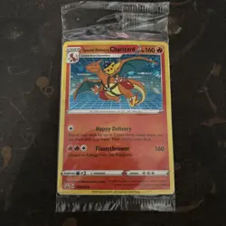 Pokemon TCG Special Delivery Charizard SWSH075 Factory Sealed - Image 1