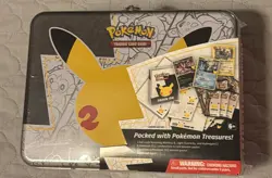 SEALED Pokemon Celebrations 25th Anniversary Collector’s Chest Lunch Box Tin - Image 1