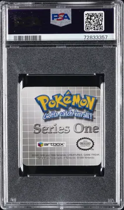 1999 POKEMON ACTION FLIPZ SER ONE #28 MACHAMP/MACHOKE/MACHOP PSA 7 - Image 2