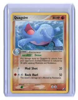 Quagsire Unseen Forces 44/115 Reverse Holo Stamped - LP/NM Pokemon TCG Vintage - Image 1