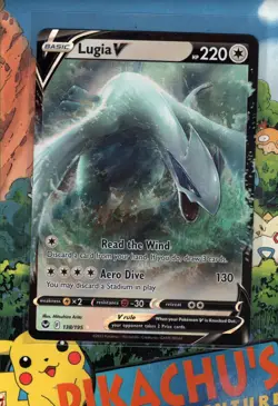 Pokemon TCG Lugia V 138/195 Silver Tempest Ultra Rare Holo NM/M - Image 1