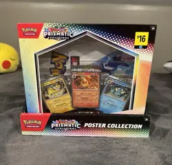 Lot Of 5 Prismatic Evolutions Poster Collections Pokemon TCG New Sealed - Image 1