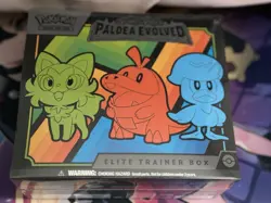 Pokemon TCG Paldea Evolved Elite Trainer Box ETB New SEALED - Image 1