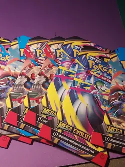 ⚡LOT OF 10⚡POKEMON MEGA EVOLUTION FACTORY SEALED BOOSTER PACKS⚡SHIPS ASAP⚡ - Image 4