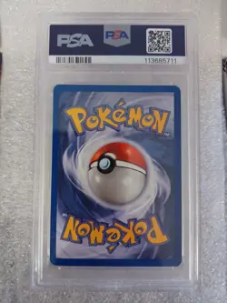 2000 Pokemon Dark Vileplume 30 Team Rocket Non-Holo Rare PSA 8 - Image 4