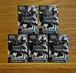 Black Bolt Pokemon TCG Booster Bundle New Factory Sealed Lot Of 5 - Image 1