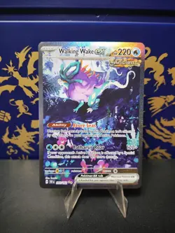 Pokemon TCG Walking Wake EX Temporal Forces 205/162 SIR NM/M - Image 1