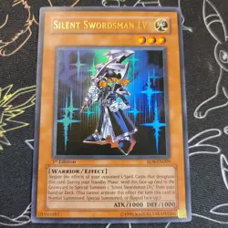 Silent Swordsman LV3 RDS-EN009 Rise of Destiny 1st Edition Yugioh Tcg - Image 1