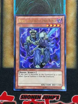 Yugioh Beiige, Vanguard Of Dark World LCJW-EN242 Ultra Rare 1st Ed MP - Image 1