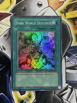 Yu-Gi-Oh! Dark World Dealings STON-EN038 Unlimited Super Rare NM - Image 1