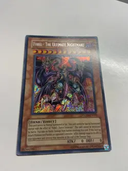 USA Seller Yugioh Yubel - The Ultimate Nightmare PTDN-EN008 Secret Rare MP - Image 2