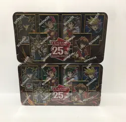 Yu-Gi-Oh! 2023 Dueling Heroes Tin 25th Anniversary Factory Sealed Lot Of 2 - Image 2