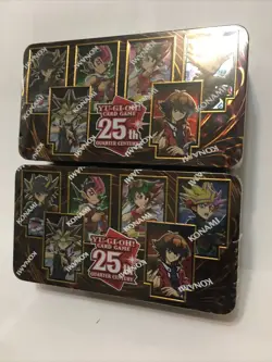 Yu-Gi-Oh! 2023 Dueling Heroes Tin 25th Anniversary Factory Sealed Lot Of 2 - Image 4