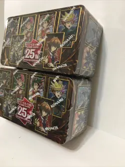Yu-Gi-Oh! 2023 Dueling Heroes Tin 25th Anniversary Factory Sealed Lot Of 2 - Image 5