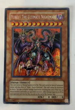 Yu-Gi-Oh! TCG Yubel - The Ultimate Nightmare Phantom Darkness PTDN-EN008 LP - Image 1