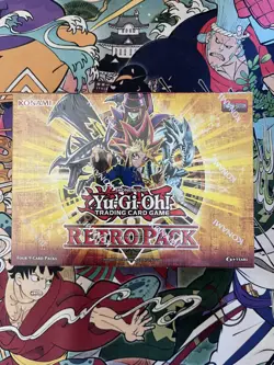 Yugioh x1 Booster Box (Retro Pack 1 - x4 Booster Packs Per Box ) (Brand New) - Image 1