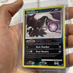 Pokemon TCG Darkrai 3/100 Reverse Holo Rare Majestic Dawn - LP+ Pokemon Card - Image 2