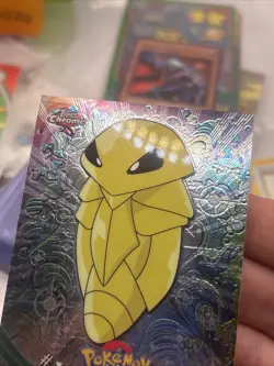 KAKUNA #14, Series 1 - 2000, Topps TV Animation Edition Chrome Pokemon Card - Image 3