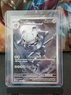 Steelix 150/132 Me01: Mega Evolution Pokemon Card NM - Image 2