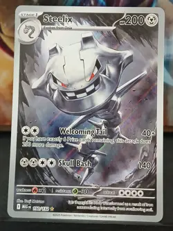 Steelix 150/132 Me01: Mega Evolution Pokemon Card NM - Image 4