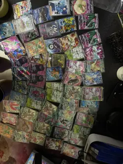 Pokemon TCG Cards Chinese SR Chesnaught V Trevenant V Lilligant V Lot*58 J31 - Image 1