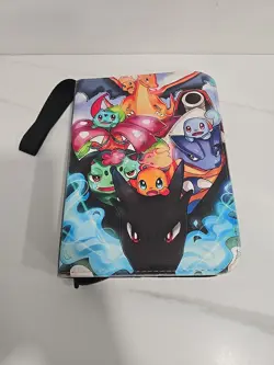 Pokemon Cards 48 Page Binder Collection Pikachu Pyroar Dreepy & Many More L@@K - Image 1