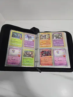 Pokemon Cards 48 Page Binder Collection Pikachu Pyroar Dreepy & Many More L@@K - Image 3